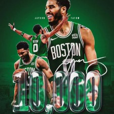 Jalon incroyable, le parcours de Jayson Tutum vers 10 000 points